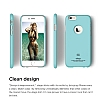 Elago iPhone 6 / 6S Slim Fit 1 Mavi Rubber Klf - Resim 1