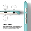 Elago iPhone 6 / 6S Slim Fit 1 Mavi Rubber Klf - Resim: 5