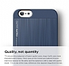 Elago iPhone 6 / 6S OutFit Series Alminyum Mat Mavi Rubber Klf - Resim: 6