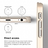 Elago iPhone 6 / 6S OutFit Series Alminyum Mat Beyaz Rubber Klf - Resim 4