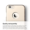 Elago iPhone 6 / 6S Slim Fit 1 Gold Rubber Klf - Resim: 1