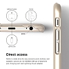 Elago iPhone 6 / 6S Slim Fit 1 Gold Rubber Klf - Resim 4