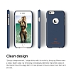 Elago iPhone 6 / 6S Slim Fit 1 Mavi Rubber Klf - Resim 2