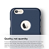 Elago iPhone 6 / 6S Slim Fit 1 Mavi Rubber Klf - Resim 1