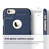 Elago iPhone 6 / 6S Slim Fit 1 Mavi Rubber Klf - Resim 6