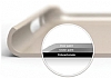 Elago S6 Slim Fit 2 iPhone 6 / 6S Gold Rubber Klf - Resim 4