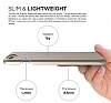 Elago Slim Fit iPhone 7 Plus / 8 Plus Gold Rubber Klf - Resim 3