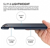 Elago Slim Fit iPhone 7 Plus Lacivert Rubber Klf - Resim 3
