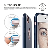 Elago Slim Fit Soft iPhone 7 Lacivert Silikon Klf - Resim 5
