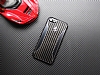 Ferrari iPhone 7 / 8 Karbon Siyah Rubber Klf - Resim 1