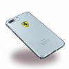 Ferrari iPhone 7 Plus / 8 Plus effaf Silikon Klf - Resim: 1