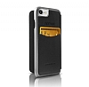 Ferrari iPhone 7 Plus / 8 Plus Czdanl Kapakl Gerek Siyah Deri Klf - Resim: 1