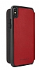 Ferrari iPhone XS Max Czdanl Kapakl Gerek Krmz Deri Klf - Resim 1