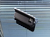 Ferrise Samsung Galaxy S6 edge Pencereli Standl Siyah Deri Klf - Resim: 2