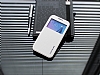 Ferrise Samsung i9800 Galaxy S6 Pencereli Standl Beyaz Deri Klf - Resim: 1