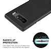 G-Case Duke Series Samsung Galaxy Note 8 Metal Tulu Siyah Deri Klf - Resim 2