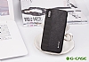 G-Case Earl Series iPhone X / XS Deri Siyah Rubber Klf - Resim: 1