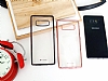 G-Case Plating Samsung Galaxy Note 8 Siyah Kenarl effaf Silikon Klf - Resim: 3