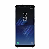 G-Case Samsung Galaxy S8 Deri Grnml Siyah Rubber Klf - Resim 3