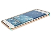 Eiroo Samsung Galaxy Note Edge Gold izgili Round Metal Bumper ereve Gold Klf - Resim 6