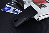 Eiroo General Mobile Discovery Elite Czdanl Yan Kapakl Siyah Deri Klf - Resim: 4