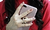 Samsung Galaxy Note FE Gold Tutuculu Tal effaf Klf - Resim 1