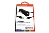 Griffin PowerJolt ift USB Girili Siyah Ara arj Aleti 90cm - Resim: 1
