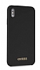 Guess iPhone XS Max Siyah Silikon Klf - Resim: 2