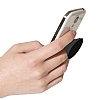 HandSockets Granit Grnml Siyah Telefon Tutucu ve Stand - Resim 1