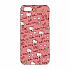 Hello Kitty SAN-154KTE iPhone SE / 5 / 5S Rubber Klf - Resim 2