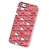 Hello Kitty SAN-154KTE iPhone SE / 5 / 5S Rubber Klf - Resim: 1