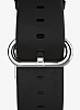 Hoco Art Series Classic Buckle Apple Watch Siyah Deri Kordon (42 mm) - Resim: 2