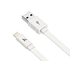 Hoco Bamboo X5 USB Type-C Beyaz Data Kablosu 1m - Resim 1