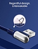 Hoco Capsule Serisi U17 Lightning Mavi Data Kablosu 1.2m - Resim: 8
