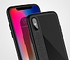 Hoco iPhone X / XS Siyah Silikon Kenarl effaf Rubber Klf - Resim 4