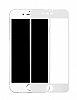 Hoco Light Series iPhone 7 Plus / 8 Plus effaf Silikon Klf + Beyaz Cam Ekran Koruyucu - Resim 1