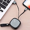 Hoco U33 Retractable Makaral Lightning ve Micro USB Data Kablosu 90cm - Resim 2