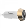 Hoco UC202 Çift USB Girişli Beyaz Araç Şarjı - Resim: 2