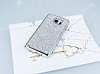 Hojar Samsung Galaxy Note 5 Tal Silver Rubber Klf - Resim 2