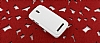 HTC Desire 500 nce Yan Kapakl Beyaz Klf - Resim: 2