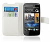 HTC Desire 500 London Czdanl Yan Kapakl Klf - Resim 1