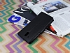 HTC Desire 526 Czdanl Yan Kapakl Siyah Deri Klf - Resim 1