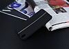 HTC Desire 816 Kadife Dokulu Siyah Silikon Klf - Resim: 2