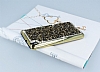 HTC Desire 816 Metal Kenarl Tal Gold Rubber Klf - Resim: 1