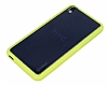 HTC Desire 816 Sar Silikon Kenarl effaf Rubber Klf - Resim 3