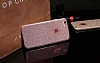 HTC Desire 816 Simli Pembe Silikon Klf - Resim: 2