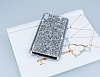 HTC Desire 820 Metal Kenarl Tal Silver Rubber Klf - Resim: 2