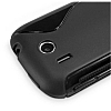 HTC Explorer Desenli Siyah Silikon Klf - Resim: 1