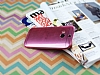 HTC One M8 Ultra nce effaf Pembe Silikon Klf - Resim: 2