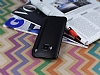 HTC One M9 Pencereli nce Yan Kapakl Siyah Klf - Resim: 2